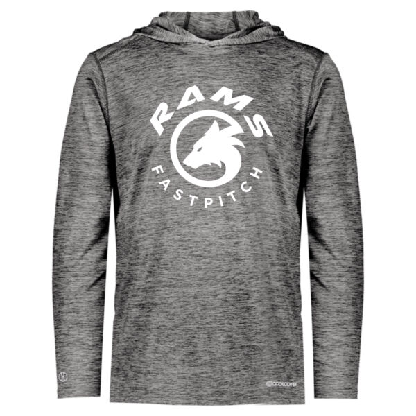 Holloway - Youth Electrify Coolcore Hooded Tee - Printed Logo **Add Name for $5! ** Thumbnail