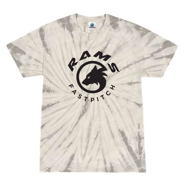 Colortone - Youth Multi-Color Tie-Dyed T-Shirt - Printed Logo **Add Name for $5! ** Thumbnail
