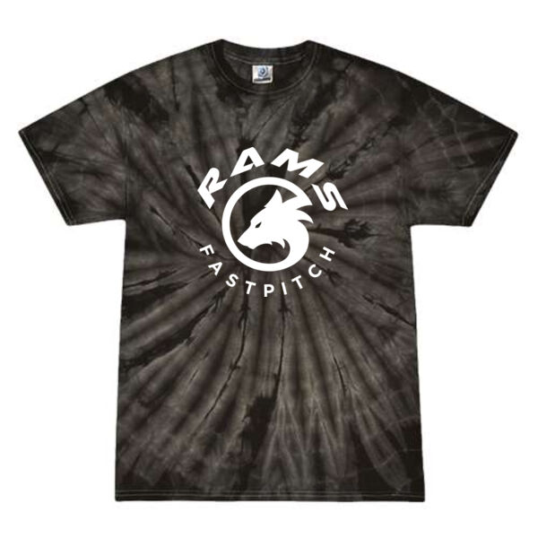 Colortone - Youth Multi-Color Tie-Dyed T-Shirt - Printed Logo **Add Name for $5! ** Thumbnail