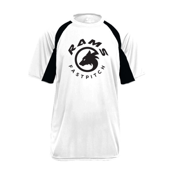 Badger - Youth B-Core Hook T-Shirt - Printed Logo **Add Name for $5! ** Thumbnail