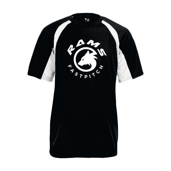 Badger - Youth B-Core Hook T-Shirt - Printed Logo **Add Name for $5! ** Thumbnail