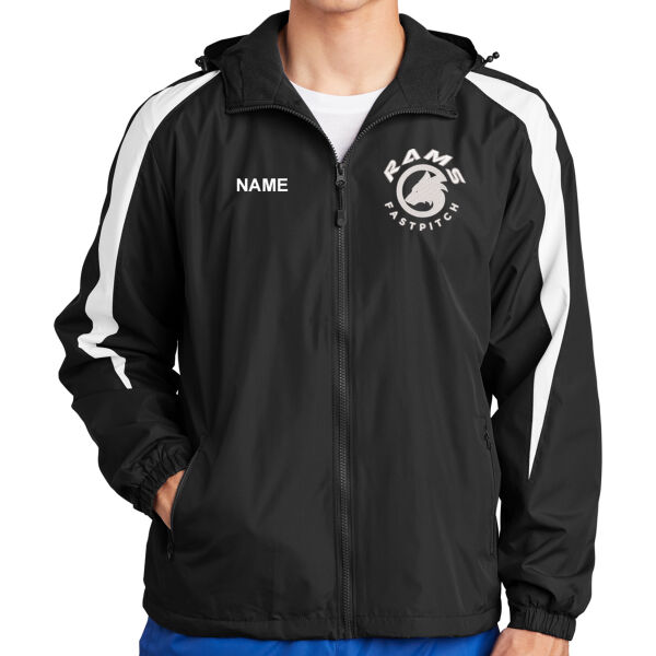 Sport-Tek® Fleece-Lined Colorblock Jacket - Embroidered Logo **Add Name for $5! ** Thumbnail