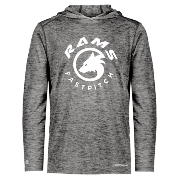 Holloway - Electrify Coolcore Hooded Tee - Printed Logo **Add Name for $5! ** Thumbnail