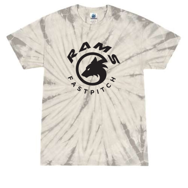 Colortone - Multi-Color Tie-Dyed T-Shirt - Printed Logo **Add Name for $5! ** Thumbnail