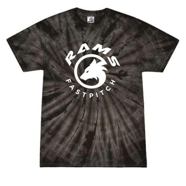 Colortone - Multi-Color Tie-Dyed T-Shirt - Printed Logo **Add Name for $5! ** Thumbnail