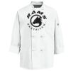 Eight Knot Button Chef Coat with Thermometer Pocket Thumbnail