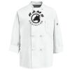 Eight Knot Button Chef Coat with Thermometer Pocket Thumbnail
